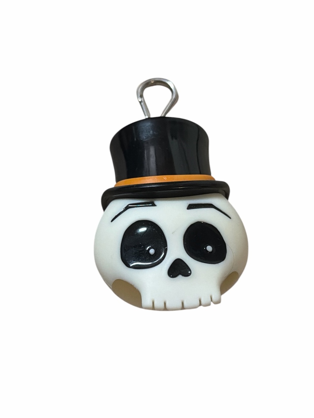 Bath & Body Works Skull With Top Hat Pocket Bac Hand Sanitizer Holder Halloween